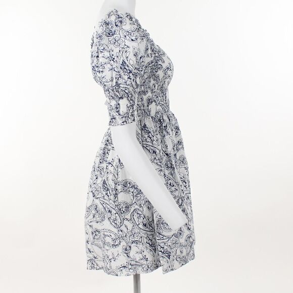 1.state Women's Puff Sleeve Mini Dress - Picture 5 of 5